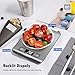 Food Scale, Kitchen Scales Digital Weight Food Grams and Ounces for Weight Loss Baking Cooking of NUTRI FIT, Max 11lb 1g Increment, Backlight LCD Smart Tare Stainless Steel, Easy to Use, AAA Battery