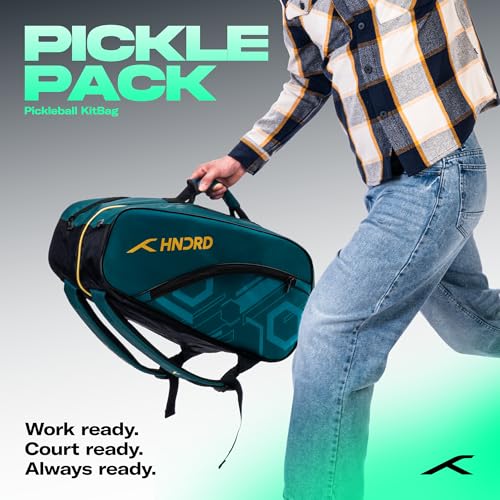 Image of HUNDRED Pickle Pack Pickleball Kit Bag | Spacious Paddle Sports Kit Bag with Large Compartment for Paddles, Shoes & Gear - Ideal for Sports, Gym & Travel | Unisex Design