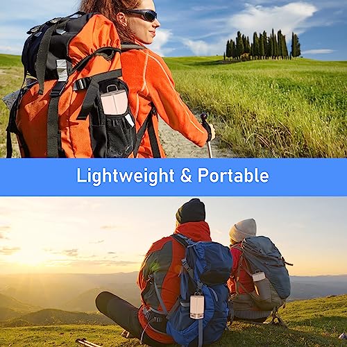 Blukar 116 LED Camping Lantern Rechargeable, 2000L Super Bright Camping Lights Lamp,7 Light Modes, 4800mAh Long Battery Life,90°Adjustable Outdoor Hanging Tent Accessories for Hiking Emergency Fishing by Blukar - Image 6