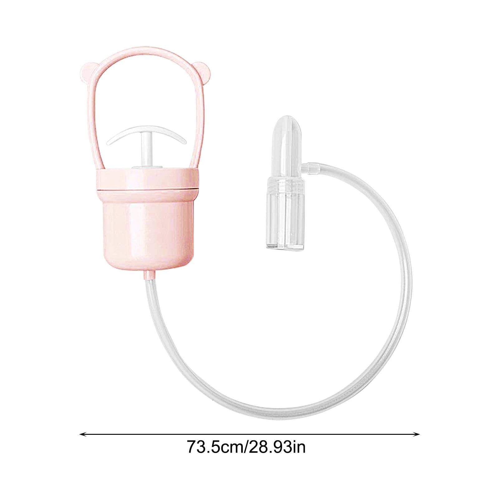 Aspiratore Nasale Manuale Per Bambini – Pompa A Mano Con Punta Morbida In Silicone, Riutilizzabile E Senza Elettricità