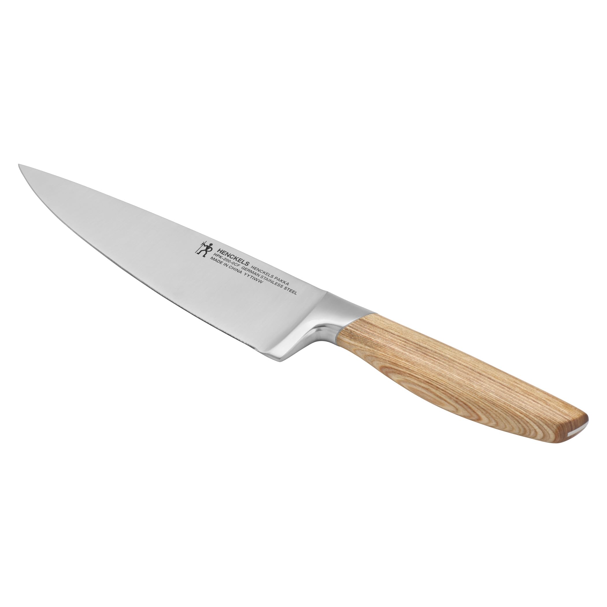 Henckels Pakka Wood Handle 8 inch Chefs Knife, German Engineered — Amazon image 2