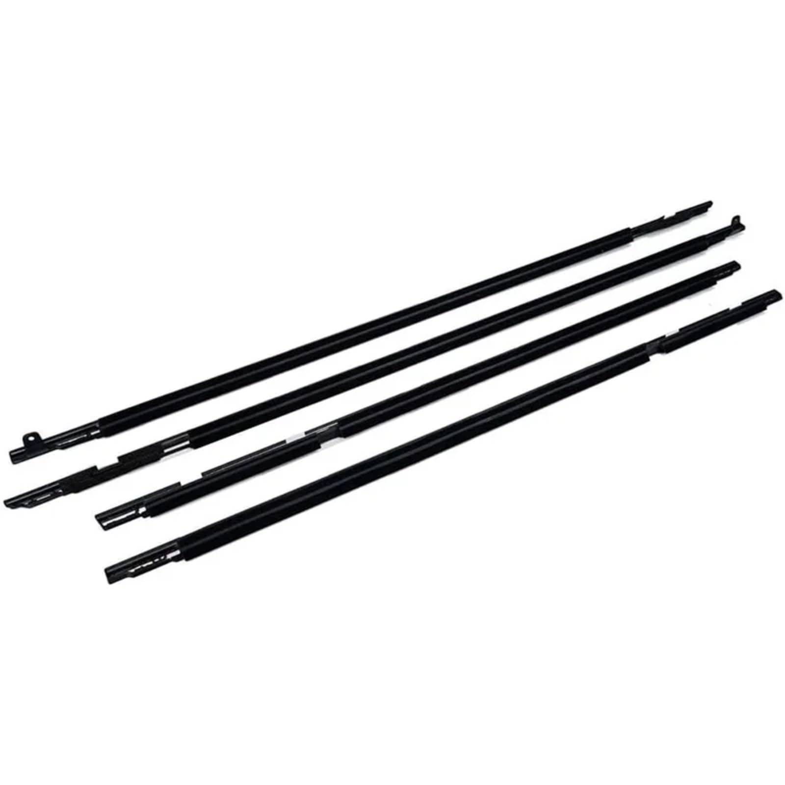 Chefru One Color Compatible With Toyota For Hilux Sr5 For Vigo Mk6 Pickup 2005-2015 4Pcs Window Moulding Trim Seal Side Door Glass 681610K01 Car Trim Seal Belt