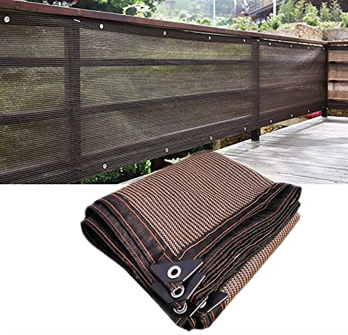 Malla de Ocultación Jardín Marrón 1M Marca Generic