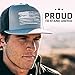 Tactical Pro Supply American Flag Flexfit Hat-USA Cap White Flag Black (Small/Medium)