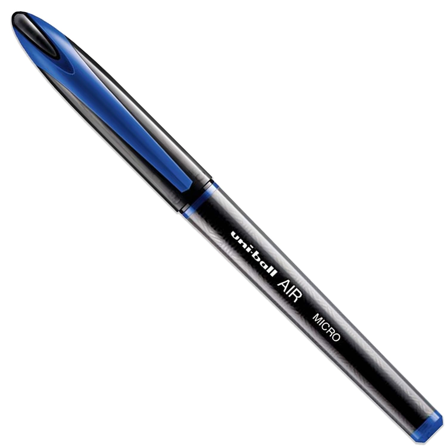 uni-ball AIR Micro - 0.5mm Fine Rollerball - UBA-188-M - In Envelope Gift Packaging (Pack of 6, Blue) - Image 3