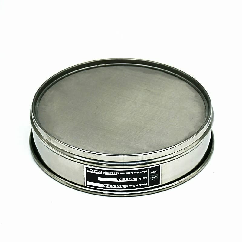 Análisis de Laboratorio Prueba SIVE Sampling Inspección Pharmacopeya Tamied del estándar Todo Acero Inoxidable R 10 20 30 cm Tamaño de poro 0.001mm (Capacity : Diameter 20 cm)
