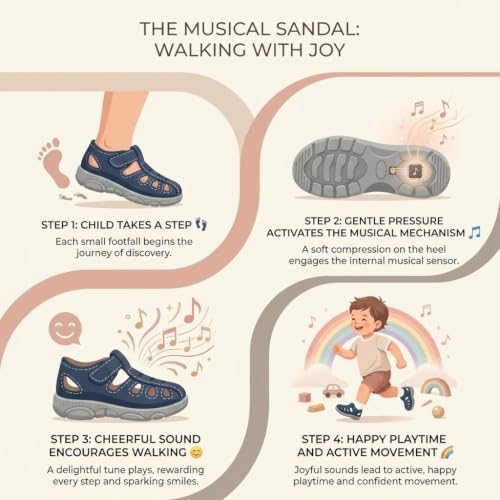 Image of Infant's Musical Sound Shoes | Age 6-22 Month |