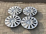 Skoda 5E0071456B Original Radkappen Set 16 Zoll Tekton 6.5Jx16 Radzierblenden 4X Radblenden Silber