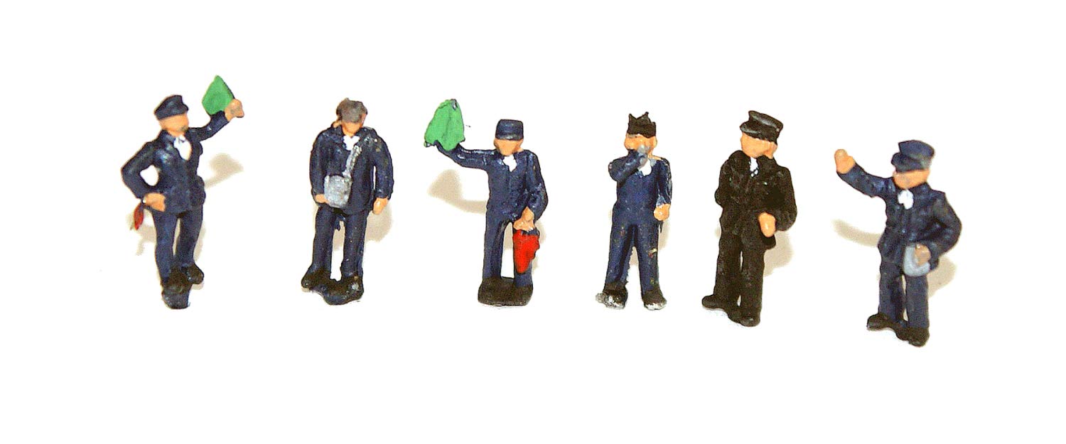 Langley Models Station Workers N Scale UNPAINTED Metal Model People Figures A121