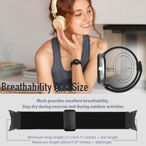 KoGiio Strap compatible with Google Pixel Watch 3 41mm / Google Pixel Watch 2 / Google Pixel Watch - Image 4