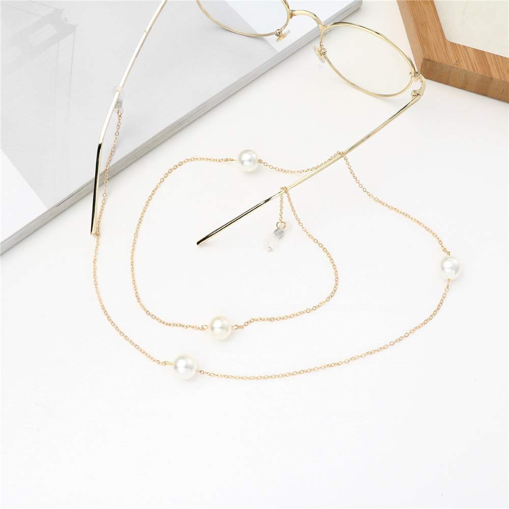 Sonnenbrillen-Kette, Brillenband, Sonnenbrillen Optische Kette mit der Kettenlinie in Damenbrillen-Umhängeband-Schneeketten
