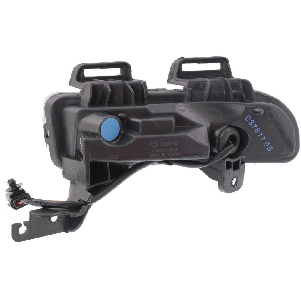 For Chevy Cruze Limited 2016 Daytime Running Light Passenger Side | w/RS Package | CAPA Certified | Replacement For GM2563107, GM2563107C | 42340863