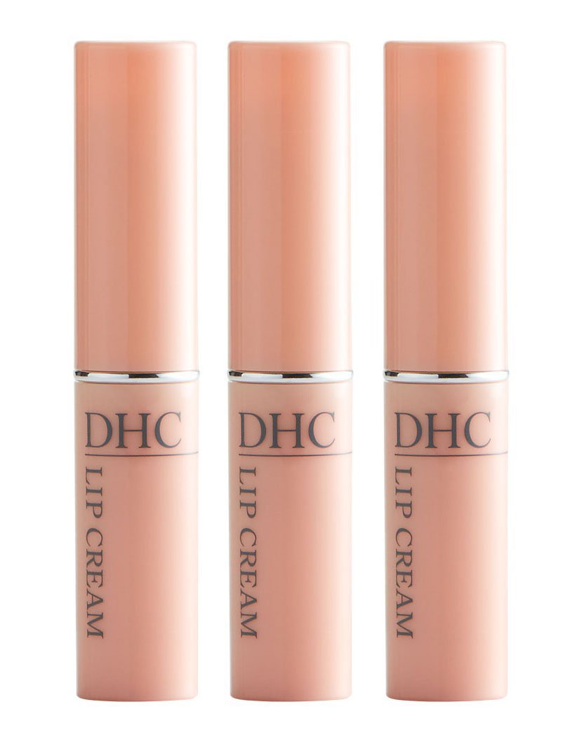 DHC Lip Cream 3 pack, Ultra-Moisturizing, Soothing, Hydrating, Dry, Chapped Lips, Protecting, Fragrance and Colorant Free, 0.05 oz. Net wt.