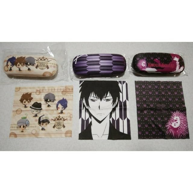 Amazon.co.jp: 家庭教師ヒットマンREBORN！ 眼鏡ケース リボーン 雲雀