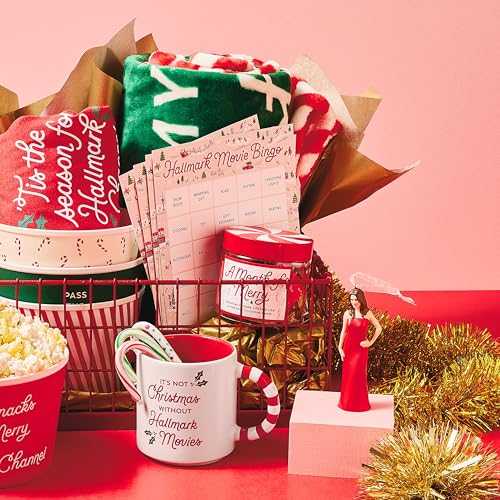 Tablero de Bingo Navideño de Películas del Canal Hallmark (6 diseños, 102 hojas), regalo para fanáticos miniatura 2