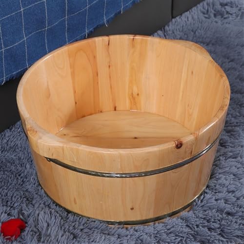 Baño de pies de madera con masaje y tapa miniatura 5