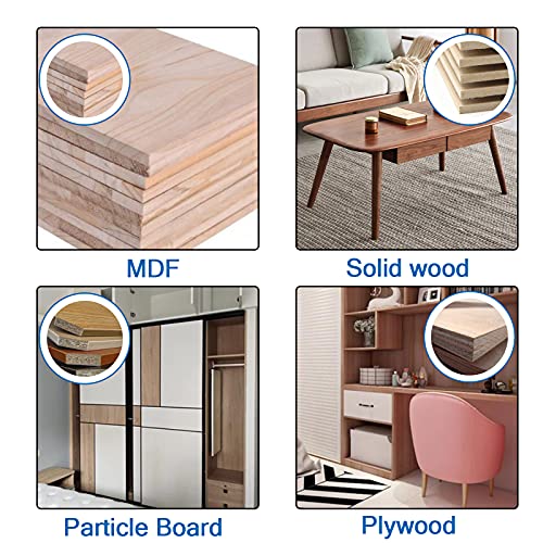 Woodworking Handheld Chamfer Planer With 8Pcs Cutter Heads And 1Pcs Wrench,Cdiytool Quick Edge Corner Flattening Tool For Wood, Metal Manual Block Planer Chamfering Trimming Planer Smoothing Planer #TOP7