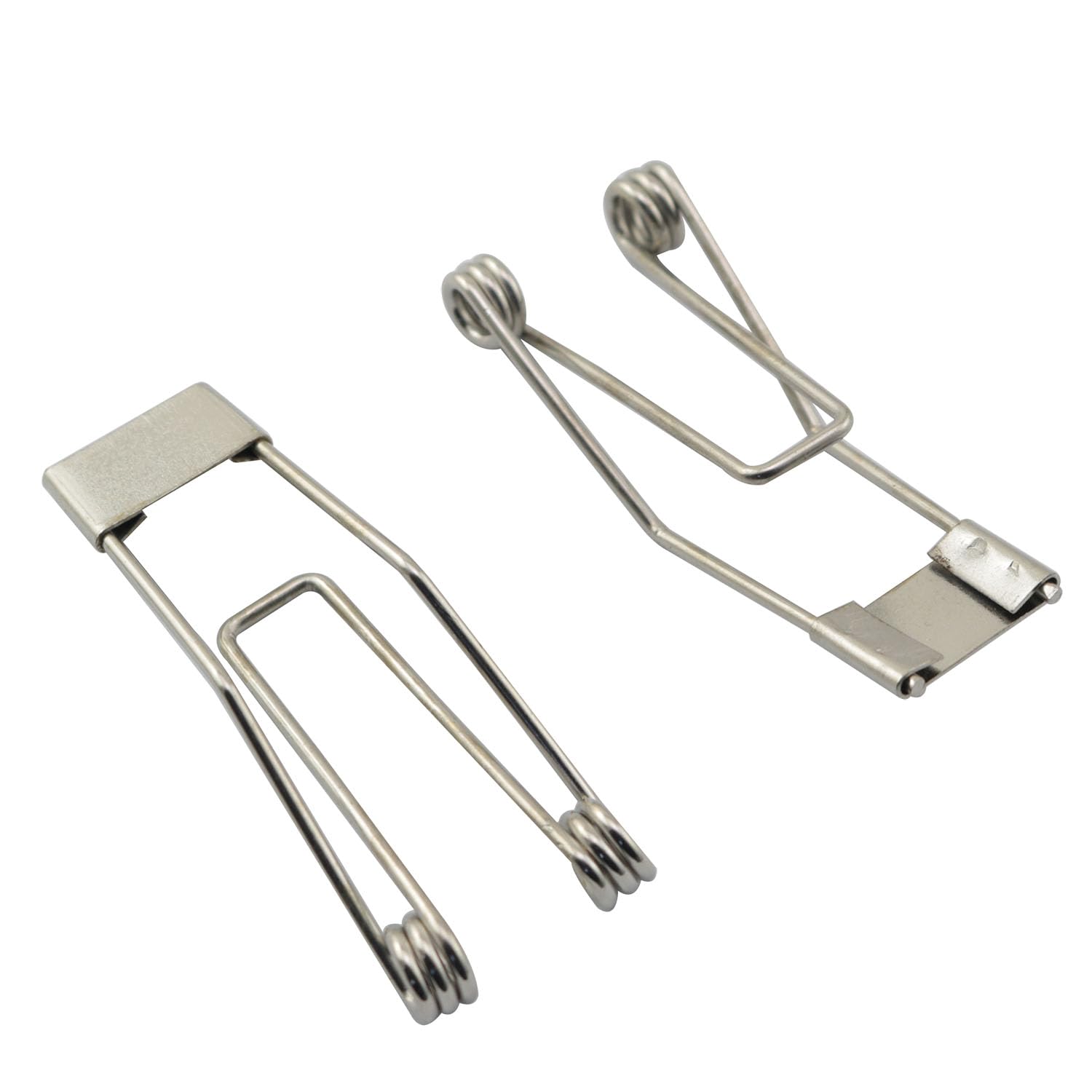 JCBIZ 20pcs Clip 4 Spring Large Lamp Fitting Downlight Clip Light Emitting Diode Recessed Lamp Fitting Clip for Fixing Ceiling Lights