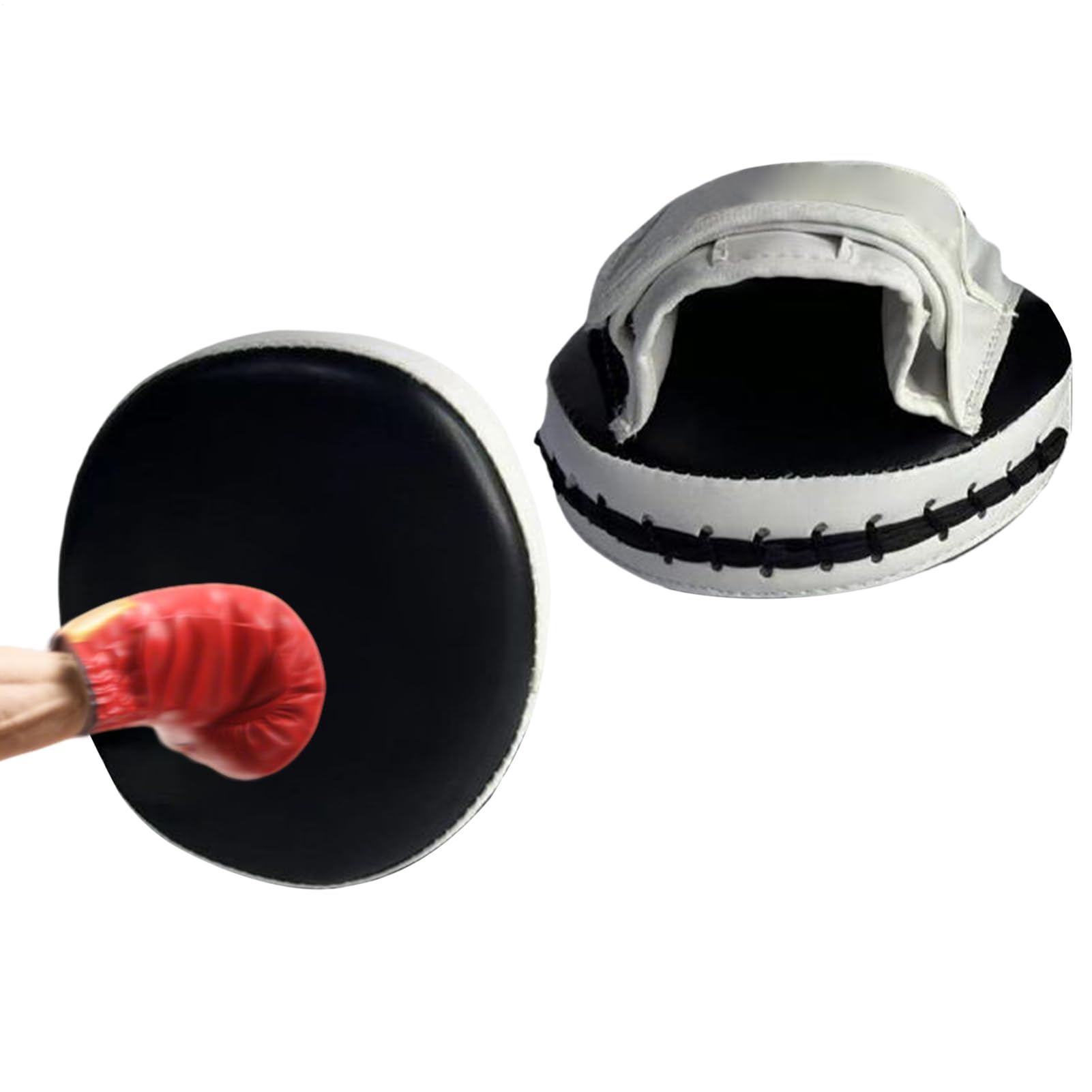 Guantoni da boxe – Shock Absorption Kickboxing Strike Shield, guanti da boxe durevoli per bambini, uomini e donne, perfetti per combattenti professionisti, appassionati di fitness, allenamento di arti