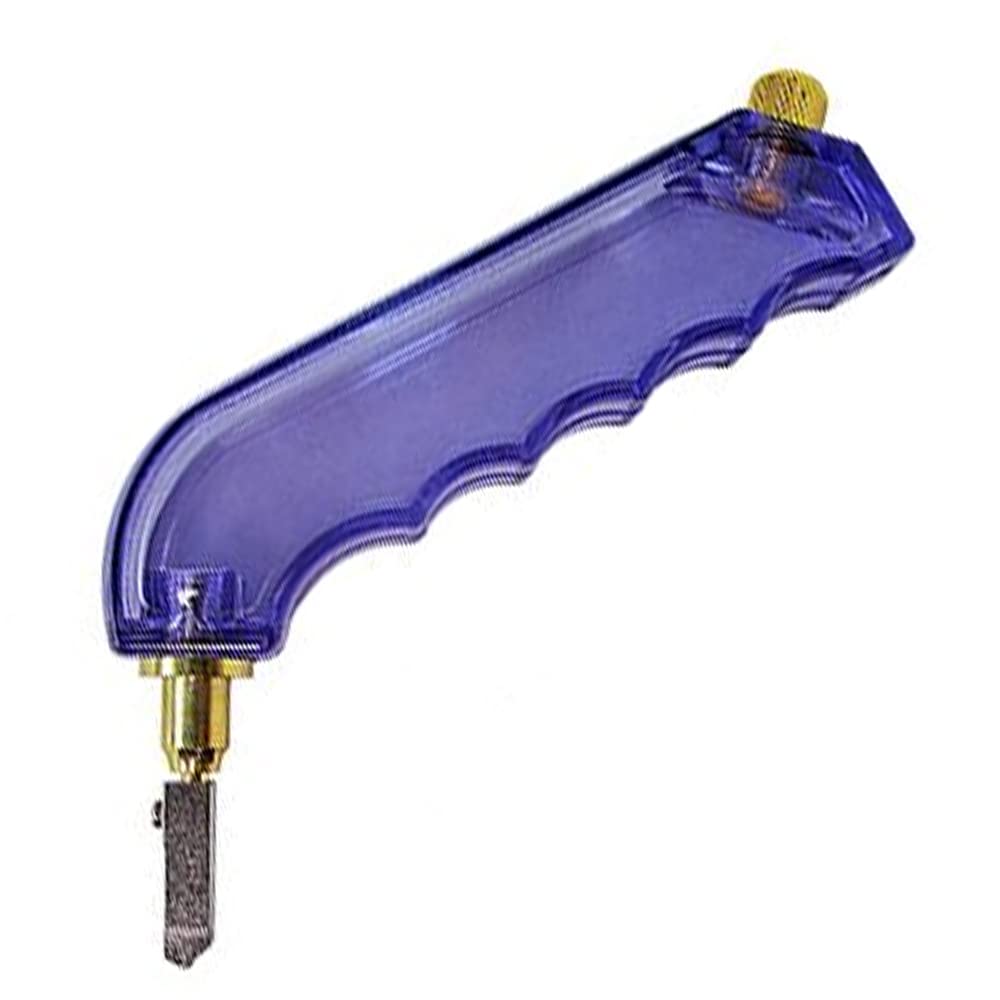 Rainbow Art Tungsten Carbide Pistol Grip Oil Fed Glass Cutter - Professional Stained Glass Cutting Tool