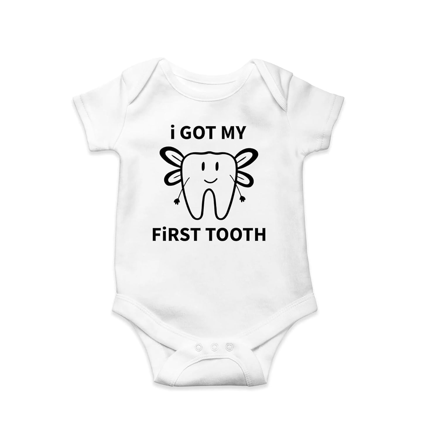 I got my first tooth baby onesie