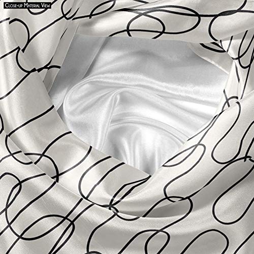 Image of ArtzFolio Curly Lines | Reusable Sack Bag | Bag for Gym, Storage, Vegetable & Travel
