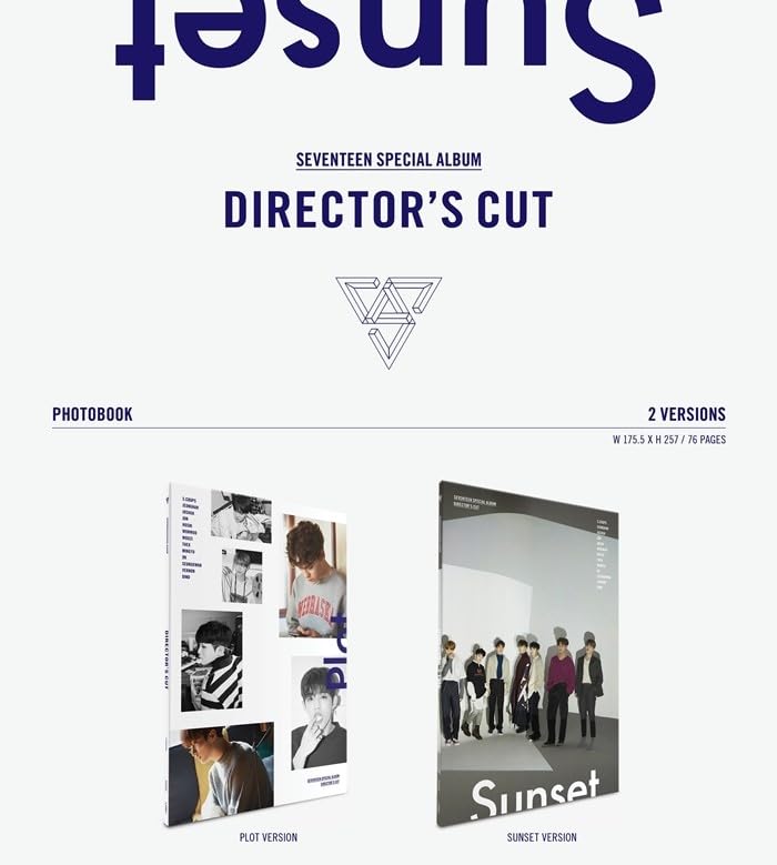 SEVENTEEN - 新品未開封 SEVENTEEN director&#39;s cut 2種セット SEVENTEEN DIRECTOR'S CUT Special Album 2 Ver Set | eBay