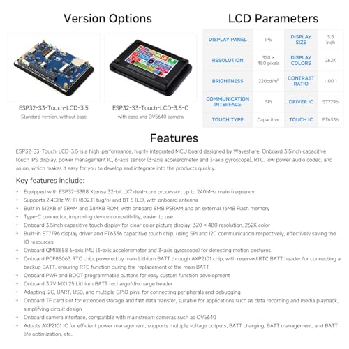 Module ESP32-S3 tactile pour créer votre propre terminal de contrôle sans câblage complexe - 4