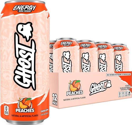 GHOST Energy Drink Peaches