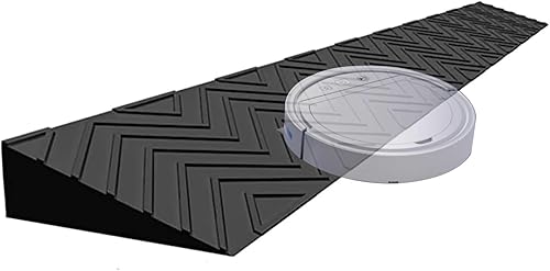 Rampas de umbral de puerta, rampa para silla de ruedas, almohadilla de plástico portátil de transición con superficie antideslizante, rampas de