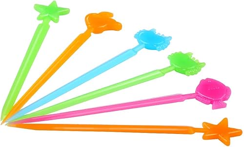 Miniatura 9 de 156 piezas de palillos de comida de animales para niños, accesorios de caja Bento, divertidos palillos de comida para niños, lindos palillos de