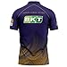 Kolkata Knight Riders 2024 IPL Cricket Fan Jersey - 100% Dryfit Polyester (KKR 2024-4XL-50) - Without Name Print