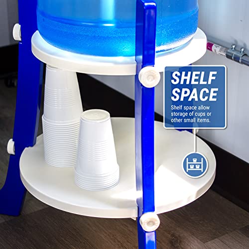 Dolphin 5 Gallon Water Bottle Dispenser Cooler Stand Storage Rack #TOP1