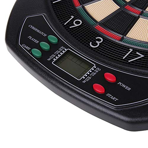 Jeu de fléchettes électronique avec fléchettes souples pour Noël