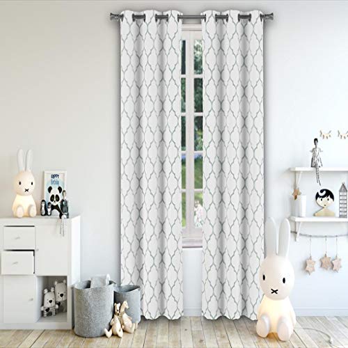 Lala + Bash Mattyson Blackout Window Curtain, 37 X 84 Inches, Seafoam Blue #TOP8