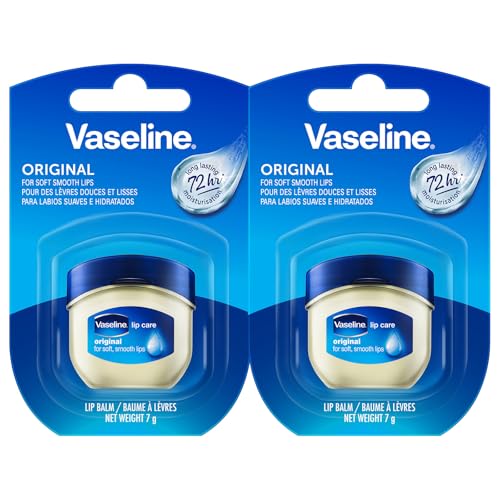Vaseline Lip Therapy Das Original | Pflegender Lippenbalsam für optimale Feuchtigkeit | (Original (2er Pack))