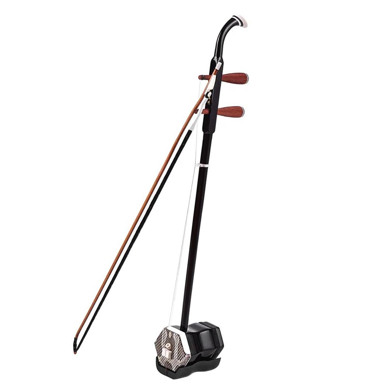 Erhu Chinesische 2-saitige Violine Geige Saitenmusikinstrument Massivholz Chinesisches Traditionelles Saiteninstrument