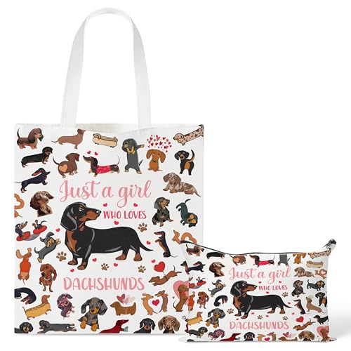 Image of Y1tvei Canvas Bags Gifts, Tote Bag with Makeup Pouch, Birthday Party Favors | Aesthetic Canvas Tote Bag cosmetic Pouch, Reusable Grocery Shopping Handbag, Women Travel Gift, Christian Religious Supply