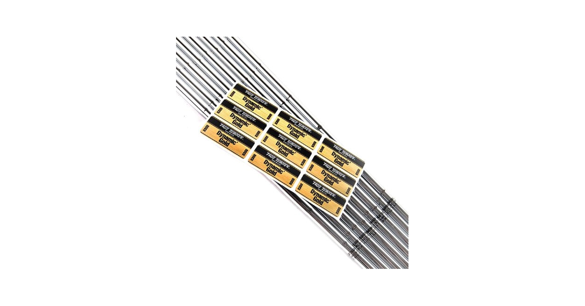 True Temper - ダイナミックゴールドS300 #3～P用 8本+2本 TRUE TEMPER ダイナミックゴールド 95/105/120 スチールシャフト