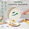 Chef Power Ceramic Cookware Set Non Toxic with Detachable Handles, Healthy Nonstick Pans and Pots Set 19 Pcs, Induction Dishwasher Oven Safe Kitchen Set, PFAS PFOA & PTFE Free, Cream White #3