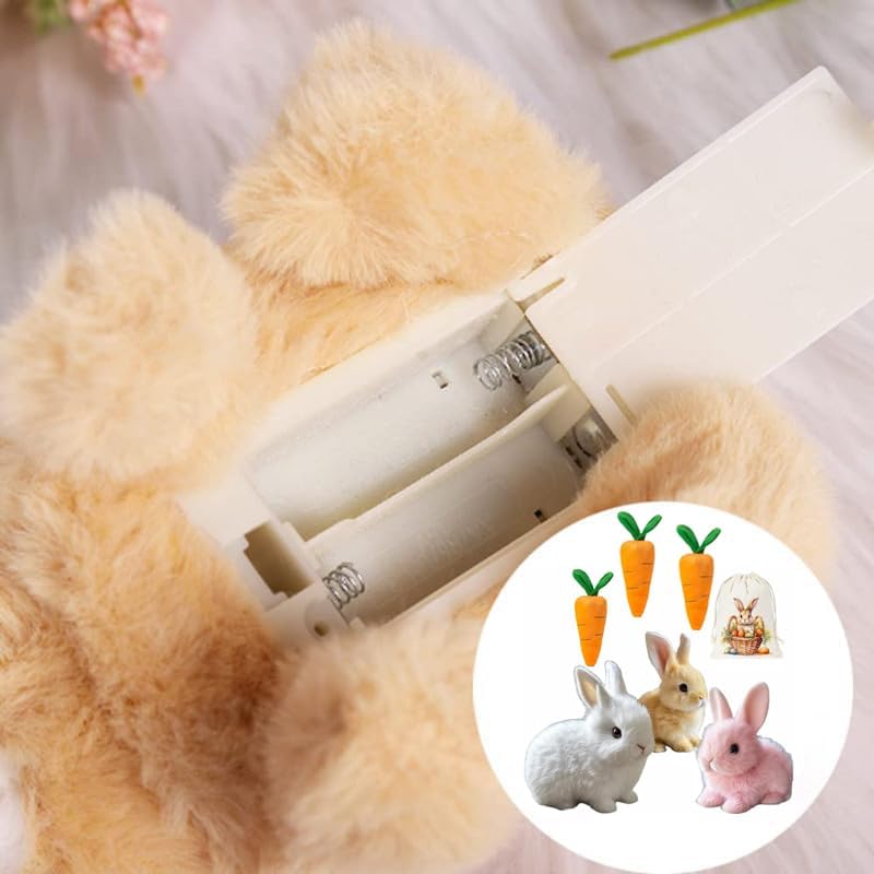 VYG Bunny - Realistic Bunny Toy, Bunby - My Realistic Bunny Toy for Kids (3PCS)