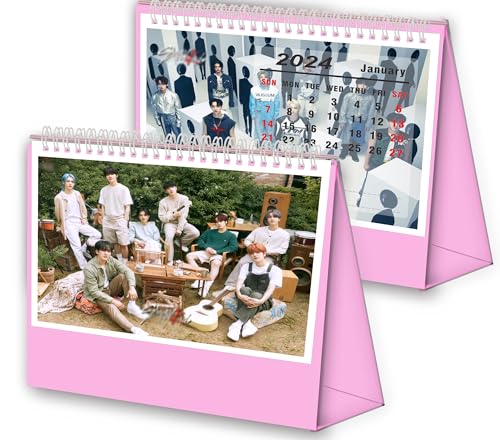 Generic SKD03 Korean K-Pop-Idol Group New Desk Calendar 2024-12 Monthly Desktop Calendar thumb #2