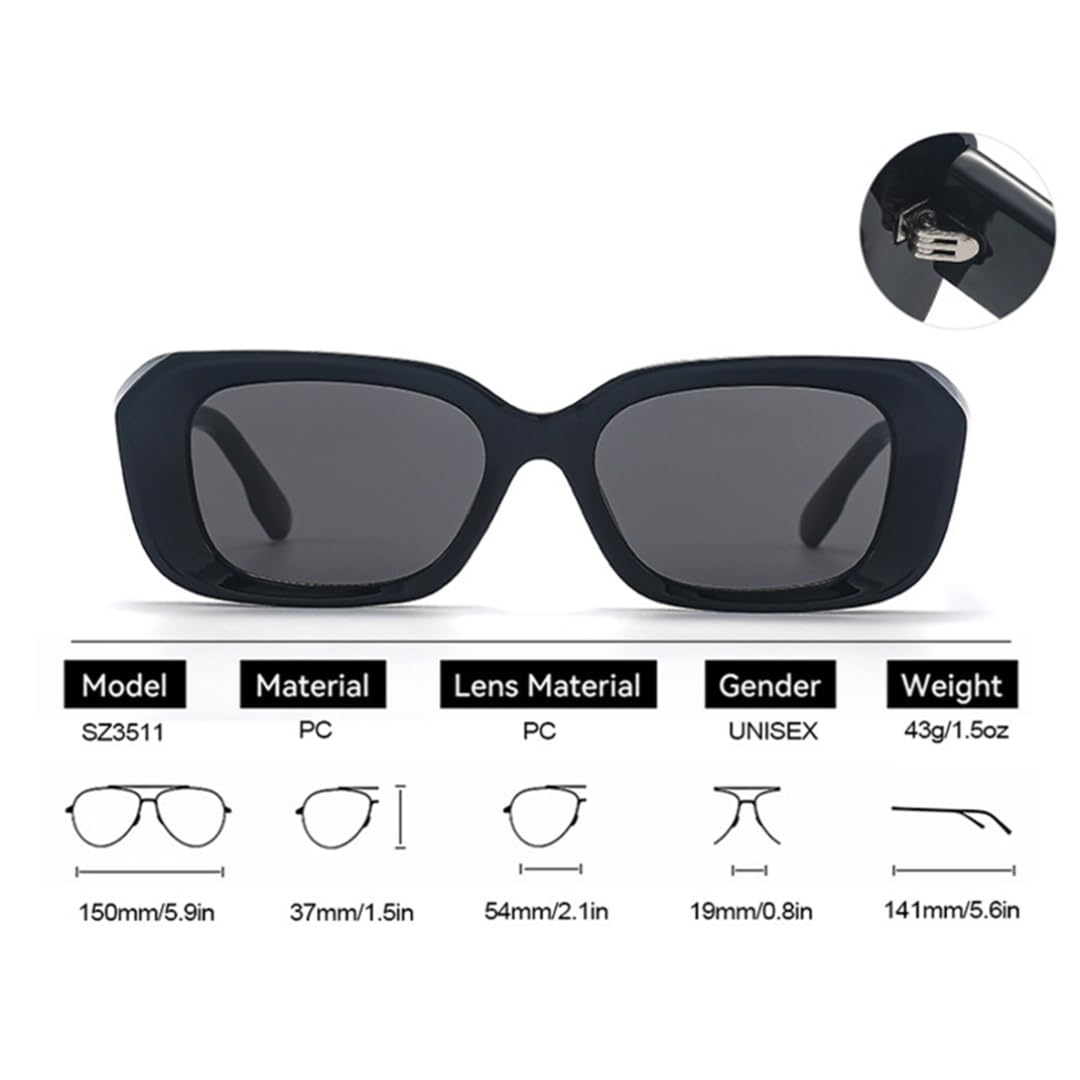 Occhiali da sole alla moda Cat Eye Punk da donna e uomo Vintage Uv400