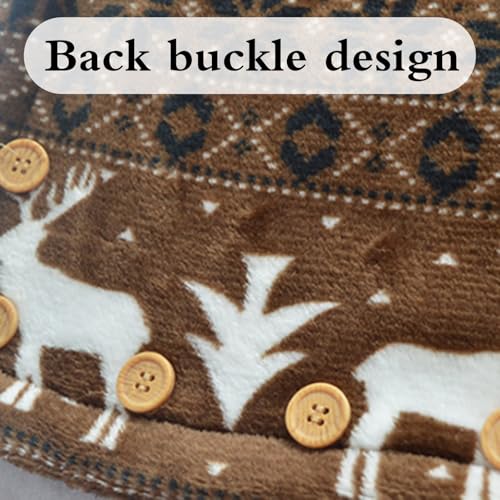 Couverture pour fauteuil roulant chaude et imperméable pour l'hiver - 5