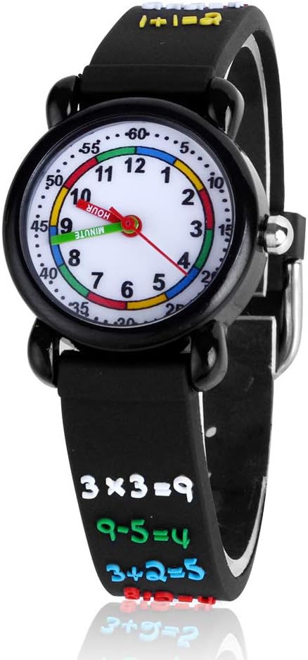 Kids Watch Ages 3-8, 3D Lovely Cartoon Watch for Girls - Best Gifts