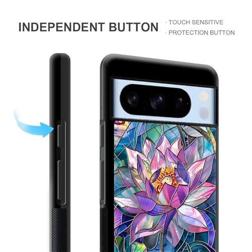 Protection Pixel 8 Pro fleur colorée pour sublimer votre look de soirée