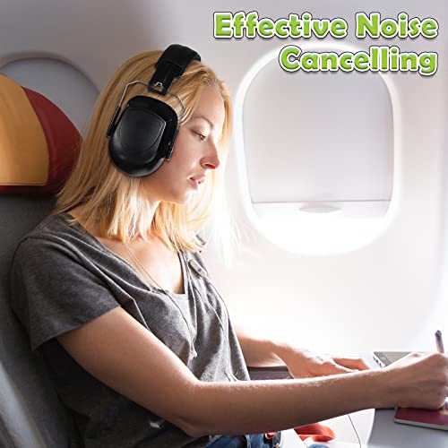 Image of Yunsailing 4 Pcs Nrr 28db Noise Reduction Ear Protection Hearing Protection Muffs Foldable Headphones for Shooting
