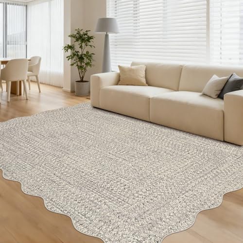 Garvee Printed Rug (Not Woven!) 8x10 Living Room Area Rug Non-Slip Washable Rugs, Farmhouse...