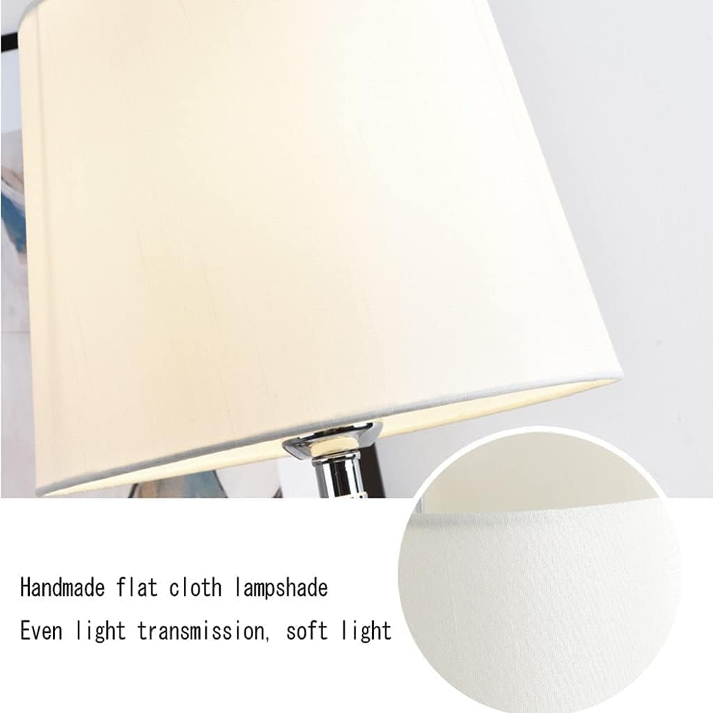 Lampka Nocna Trójwymiarowa Rzeźbiona Ceramiczna Lampka Nocna Lampka Na Biurko Lampka Nocna Prosta, Elegancka Lampa Stołowa Lampy Stołowe (Color : Push Button Switch, Size : 25cm*45cm)