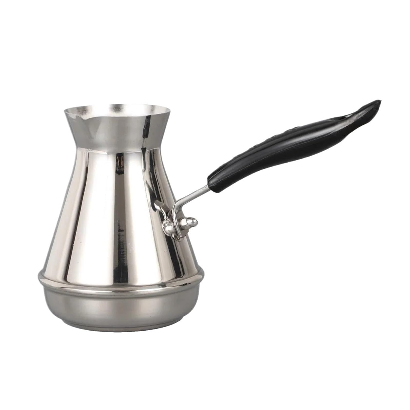 Mousseur à lait pour cafetière en acier inoxydable 850ml avec longue poignée